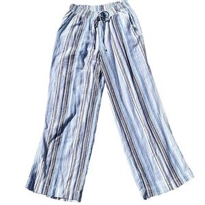 Briggs Linen Blend Baggie Cottage Core Style Pants‎